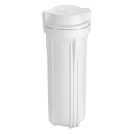 EG-14WW (1/4) 10” filter housing white 1/4”