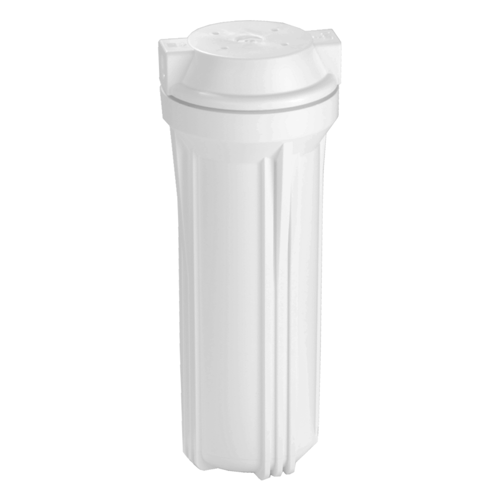 EG-14WW (1/4) 10” filter housing white 1/4”